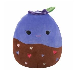 NWT 10” Bluby the Chocolate Dipped Blueberry 🫐 Valentine Squishmallow